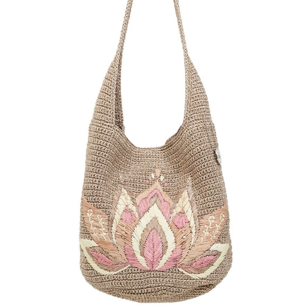 The SAK Limited Edition Crochet Lotus 120 Hobo Bag - Picture 2 of 9